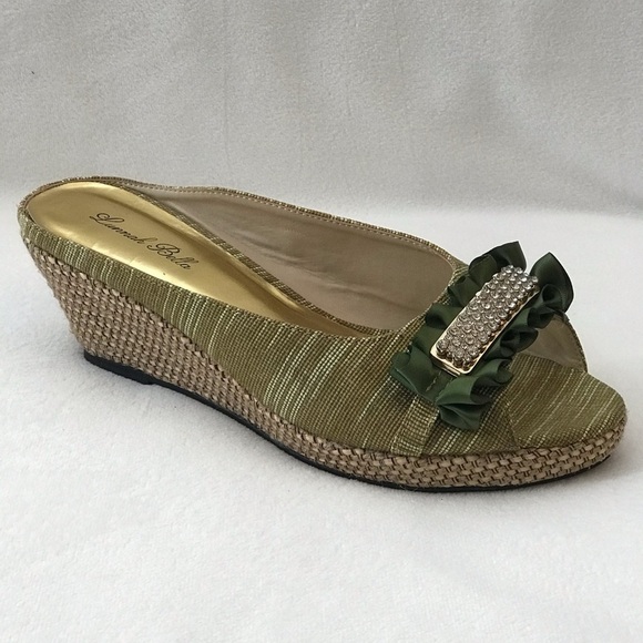 Lunnah Bella Green Fashionable Slip On Shoes 8.5M - Picture 2 of 6